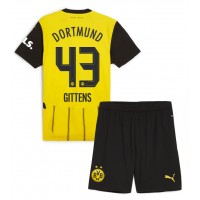 Borussia Dortmund Jamie Bynoe-Gittens #43 Hemmadräkt Barn 2024-25 Kortärmad (+ Korta byxor)